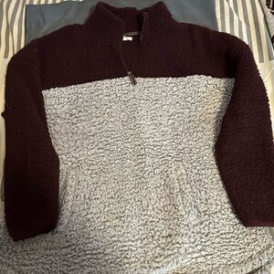 Maurice’s Sherpa quarter-zip up